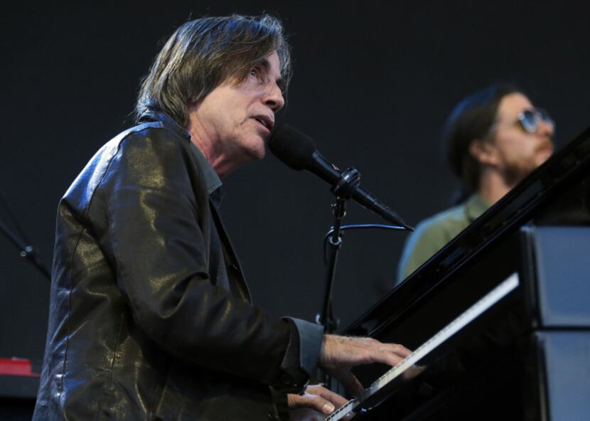 Jackson Browne opened for Jimmy Buffett and the Coral Reefer Band on Saturday night at FC...