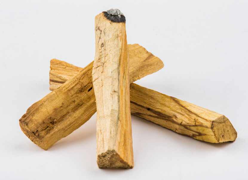 Palo santo sticks are burned in Central and South America to sweeten indoor air. $3 each at...