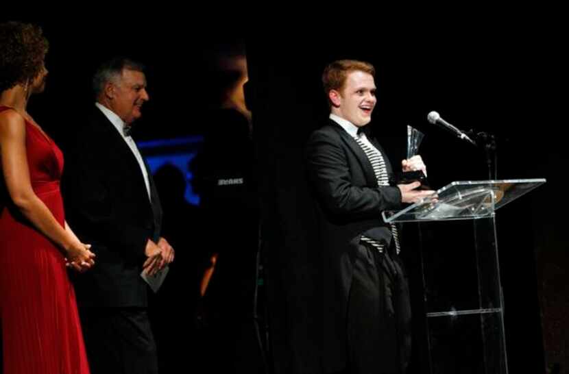 
Chris Cook, right, of Waxahachie High School won the Best Featured Performer Award. The 3rd...