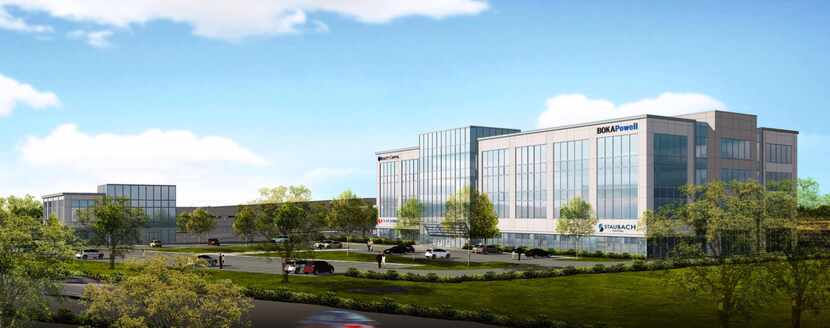 The project near FM2499 and Northwood Drive will be Flower Mound's largest new office...