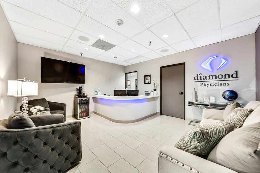 The offices of Diamond Physicians in Dallas. The health professionals there are helping...