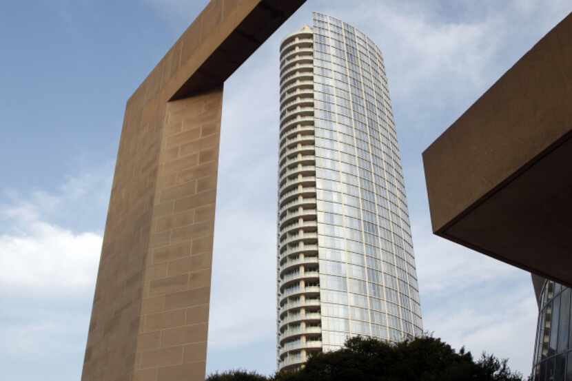 Museum Tower, owned by the Dallas Police and Fire Pension System, has been in a fight over...