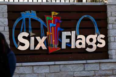 Six Flags Over Texas on, Saturday, March 9, 2024, in Arlington.