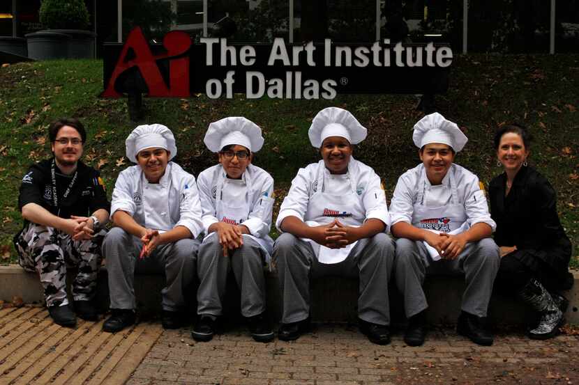 
Culinary students at Singley won best dessert in the Iron Chef: North Texas competition...
