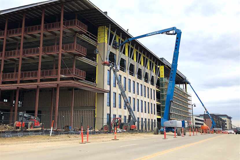 More than 5 million square feet of office space is being built in North Texas.