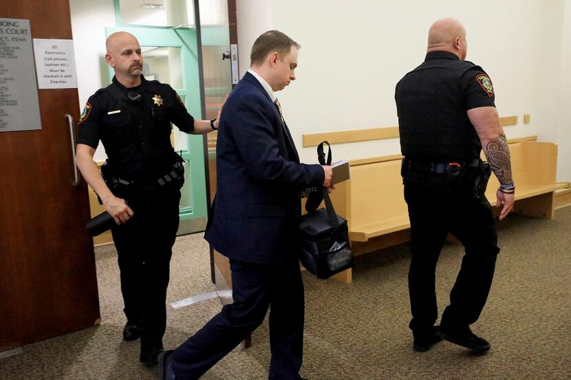 Former Fort Worth Police Officer Aaron Dean, accused of the 2019 murder of Atatiana...