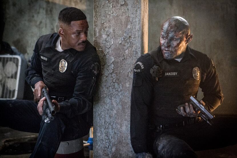 Will Smith (left) and Joel Edgerton star in "Bright," a Netflix Global Original.
PHOTO...