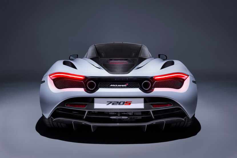 The new McLaren 720S
is eye-catching but easy on the driver.