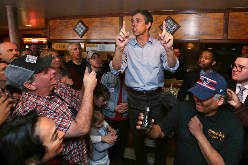 Democratic presidential candidate Beto O'Rourke called for the Mueller report to be...