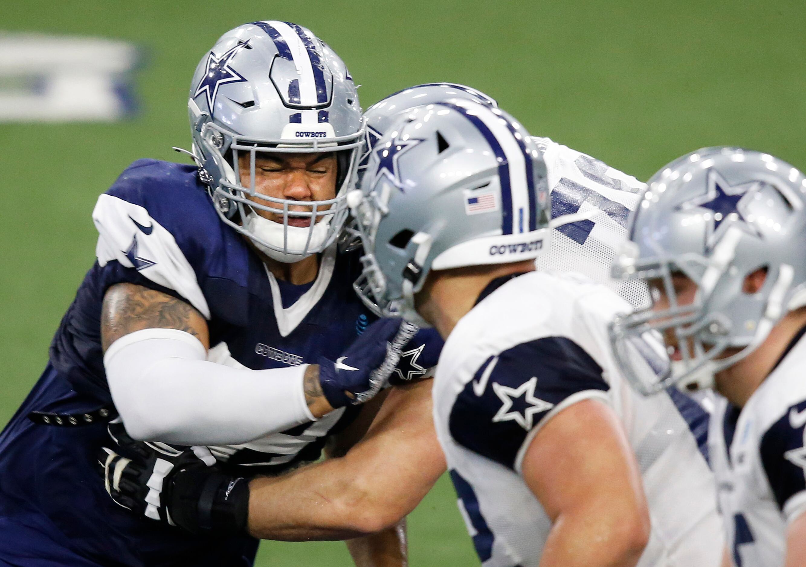 Cowboys' Neville Gallimore had request for fans after playoff loss