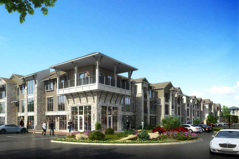 SWBC Real Estate LLC is building the 295-unit rental project near I-30.