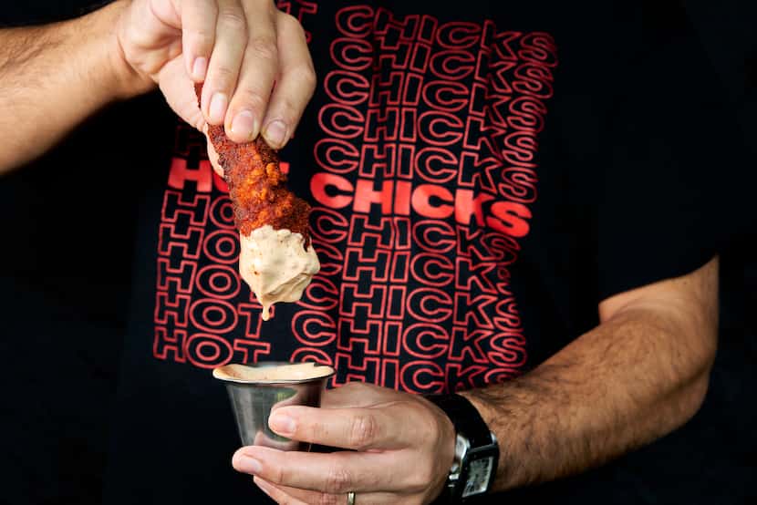 Hot Chicks Nashville Hot Chicken has five heat levels: no heat; mild; medium; hot and hot...