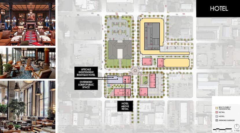 M2G's proposed hotel plan. The preliminary designs are subject to change as the group...