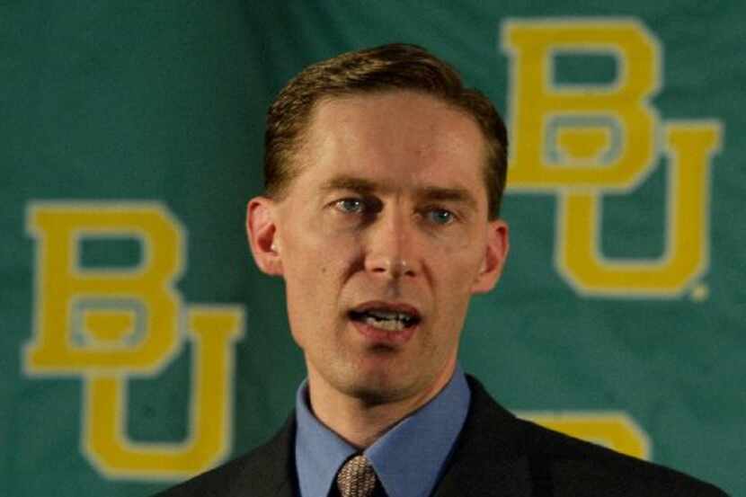 ORG XMIT: *S183E4E62* 9/8/03 --  Ian McCaw, cq, who was named Athletic Director at Baylor...