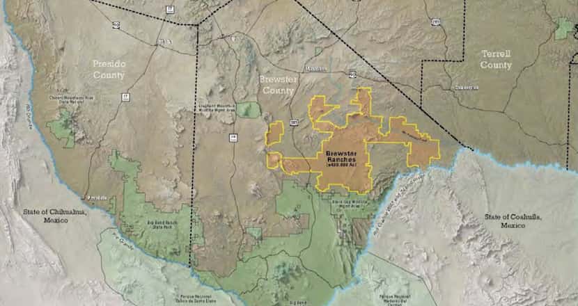 The Brewester Ranches span 420,000 acres.