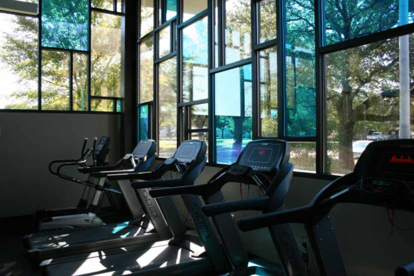 New fitness equipment was part of a million dollar renovation at Harry Stone Recreation Center.