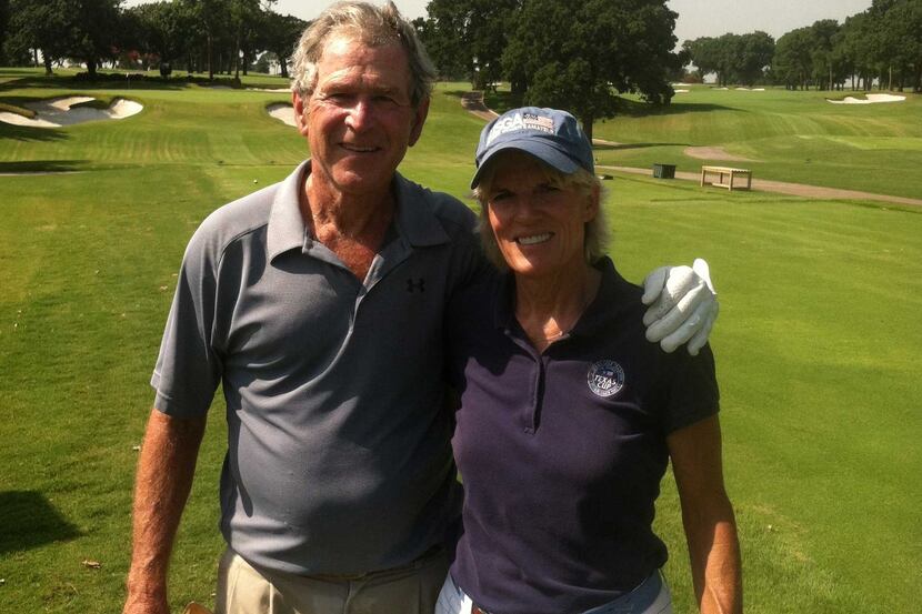 Carolyn Creekmore of Dallas made her fifth career hole in one on Aug. 1. Her playing partner...