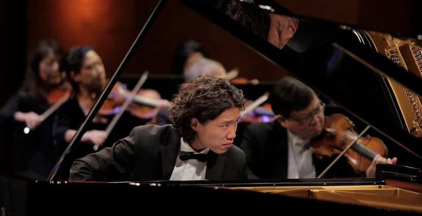 Pianist Jihnyung Park plays with the Fort Worth Symphony Orchestra and guest conductor...