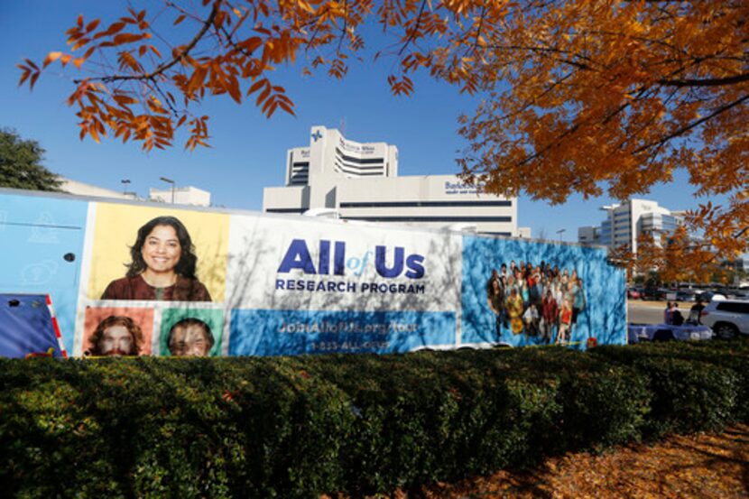 La unidad interactiva All of Us Journey estuvo en Dallas en los parqueaderos del Hospital...