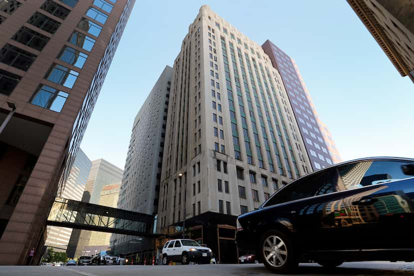 The landmark Tower Petroleum Building at 1907 Elm St. in downtown Dallas reopens March 1 as...