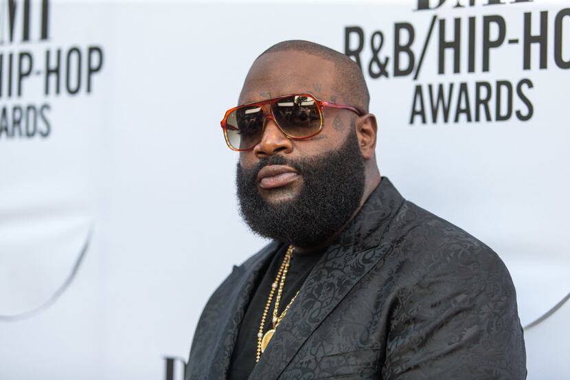 FILE- In this Aug. 28, 2015 file photo, Rick Ross attends the 2015 BMI R&B/Hip-Hop Awards at...