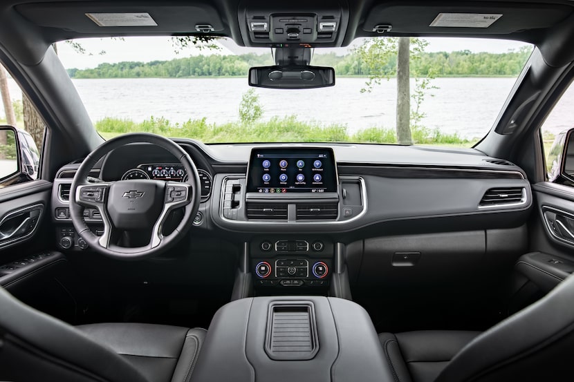 2021 Chevrolet Suburban dashboard.