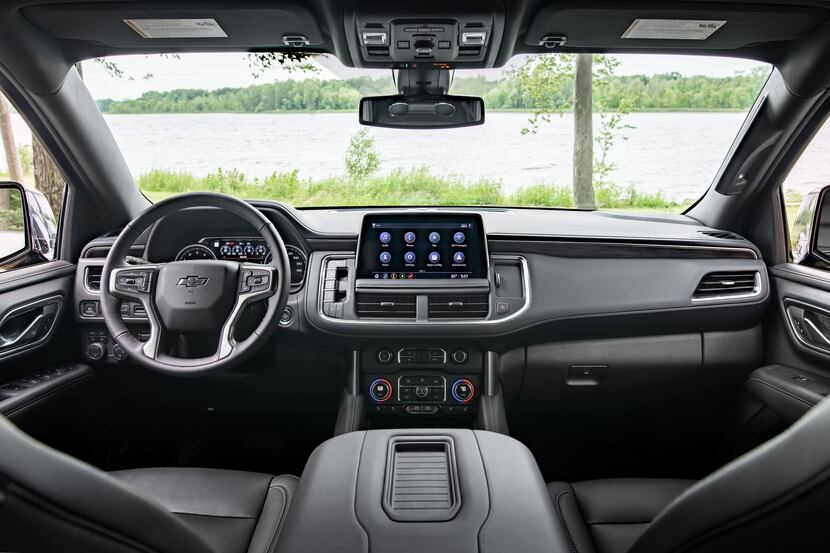 2021 Chevrolet Suburban dashboard.