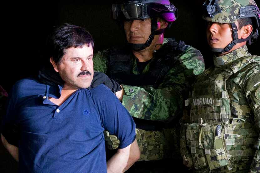 ARCHIVO – Esta foto de archivo del 8 de enero del 2016 muestra a Joaquín “El Chapo” Guzmán...