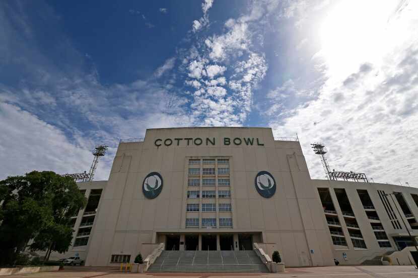 The Cotton Bowl Stadium at Fair Park in Dallas, Friday, July 28, 2017. (Jae S. Lee/The...