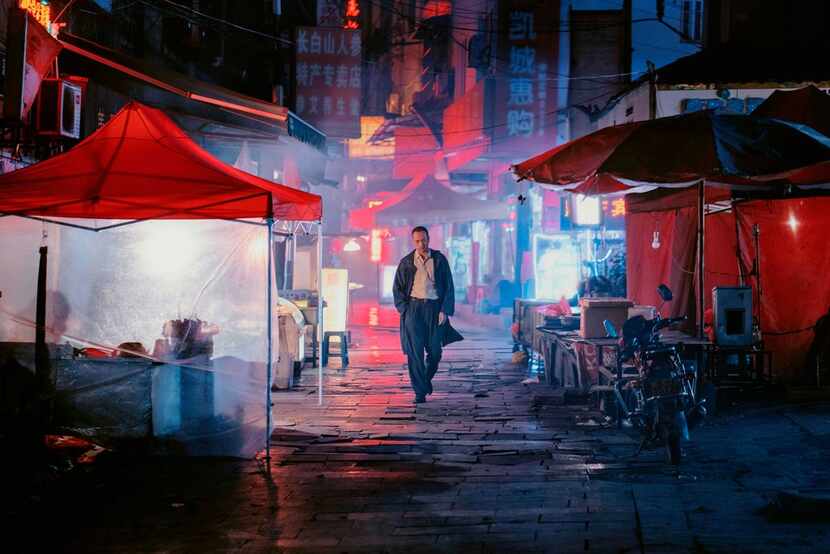 Jue Huang in a scene from Long Day's Journey Into Night. Photo by Bai Linghai, courtesy Kino...