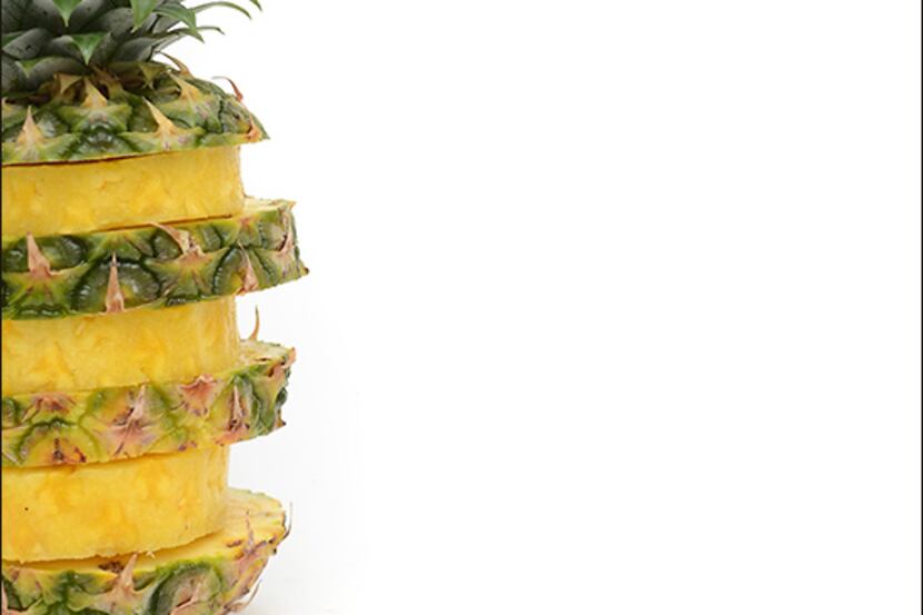  A 2012 studio shot of a pineapple, one of many photo related tasks Pamela still enjoys as...