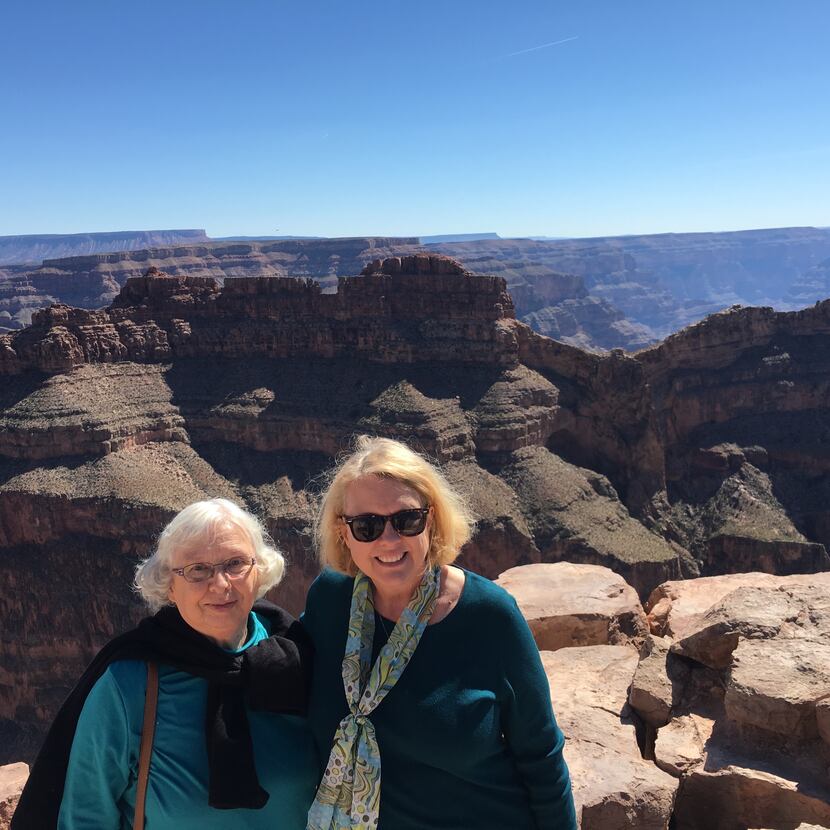 Jane Jones and Mary Jacobs saw the majesty of the Grand Canyon on one of their...