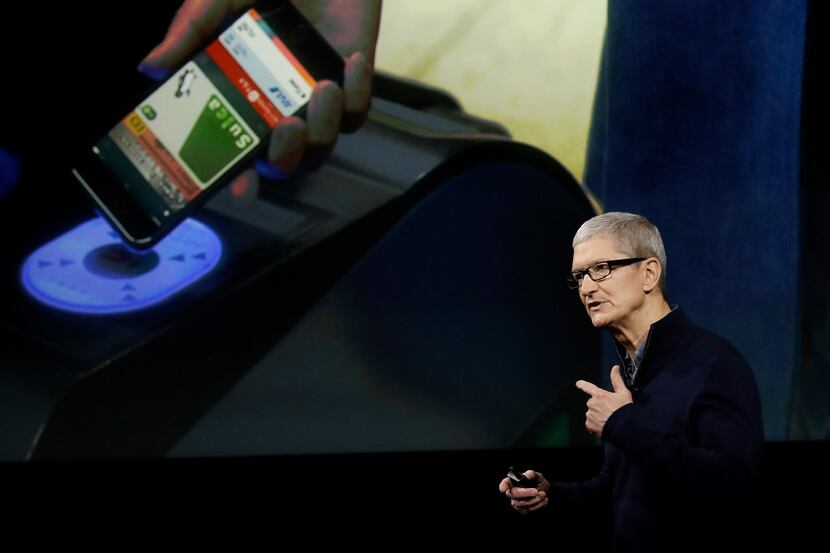 FILE - In this Thursday, Oct. 27, 2016, file photo, Apple CEO Tim Cook speaks during an...