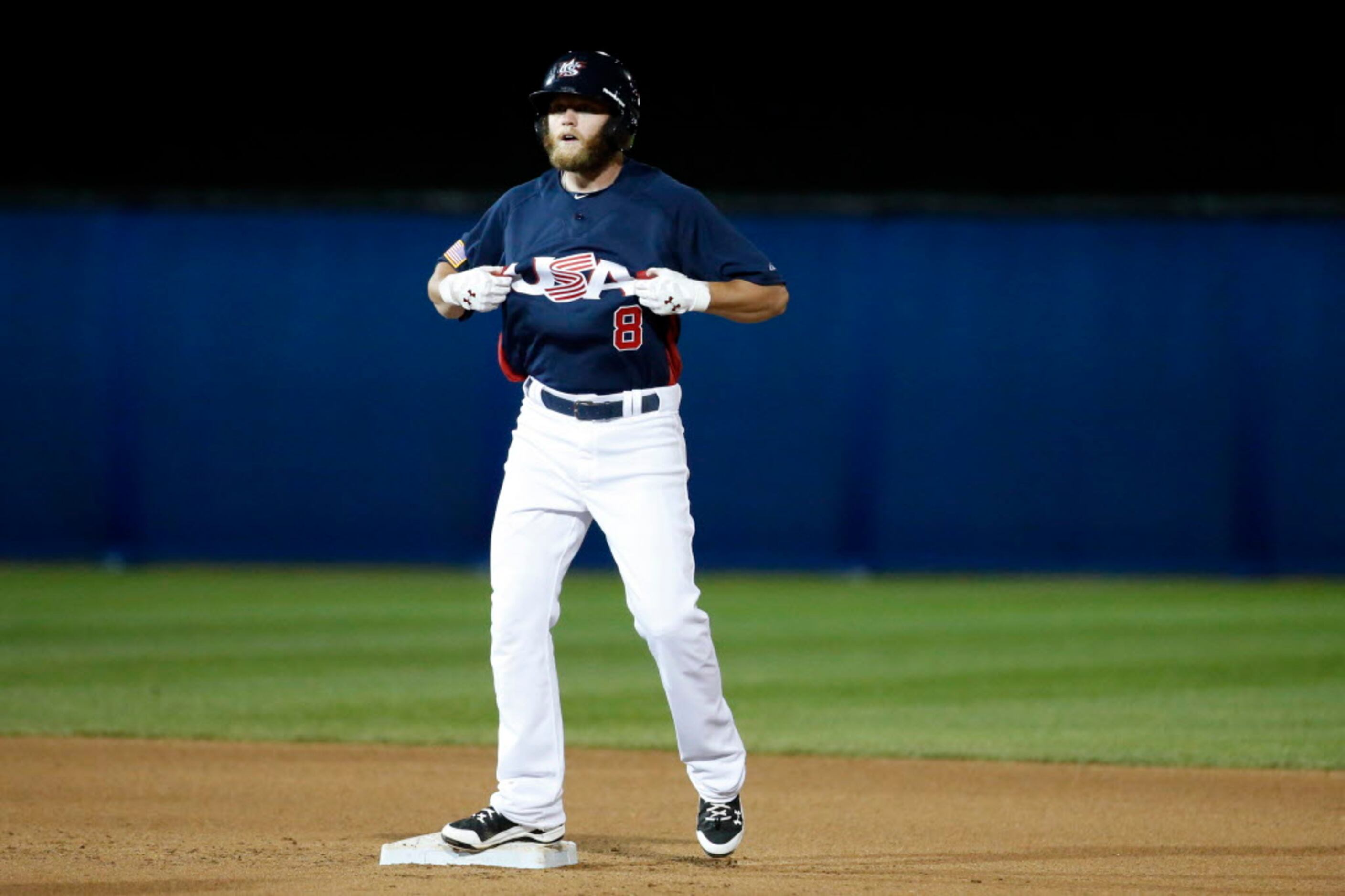 Atlanta Braves infielder Tyler Pastornicky (1) prior to game