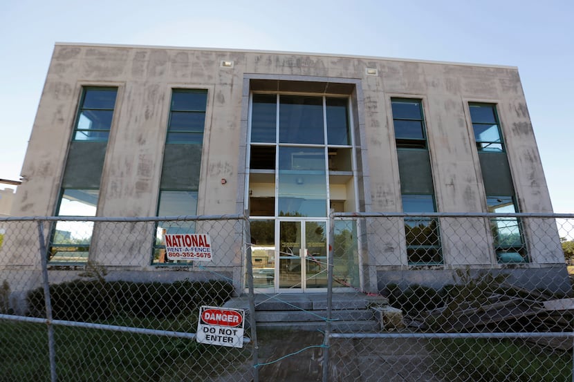 The remains of the Dallas ISD headquarters building at 3700 Ross Ave. will be included in a...