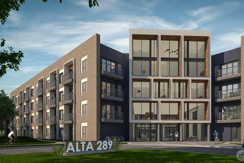 The Alta 289 apartments will open early next year.