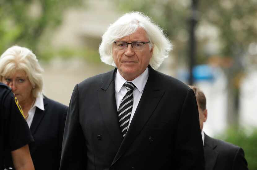 Defense attorney Tom Mesereau arrives for Bill Cosby's pretrial hearing in Cosby's sexual...