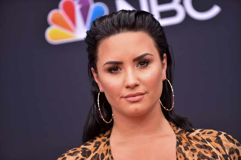 Singer/songwriter Demi Lovato attends the 2018 Billboard Music Awards 2018 at the MGM Grand...
