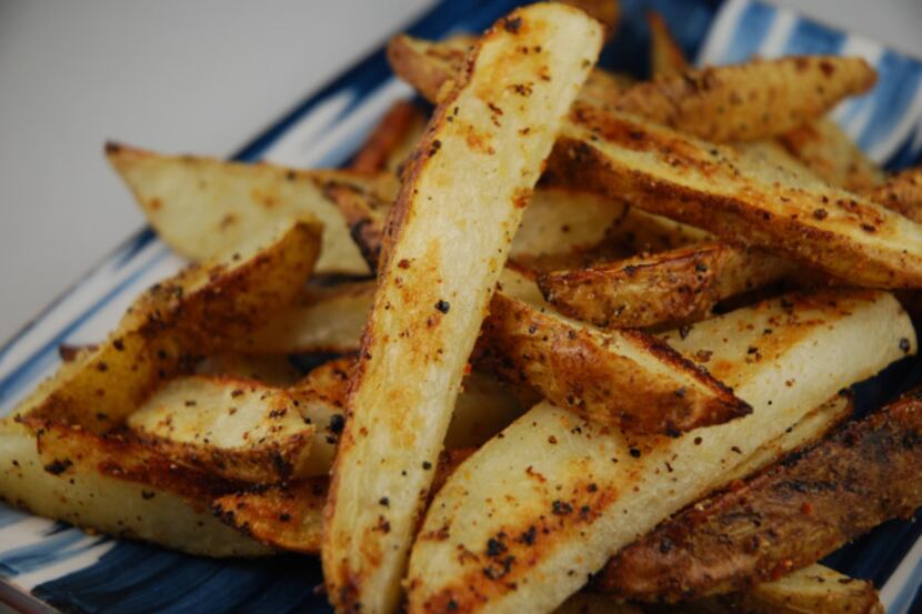 If you have to have french fries, these oven-baked fries are the way to go.