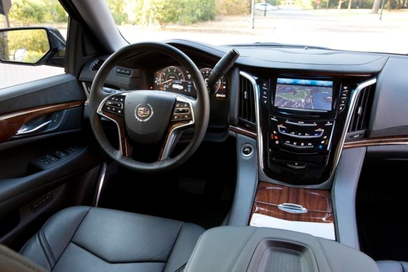 
Refinement defines the 2015 Cadillac Escalade’s new interior, giving it a much higher-end...