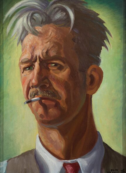 Olin Travis, 'Self-Portrait.' 