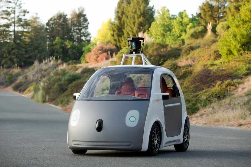 
Google's prototype driverless car.
