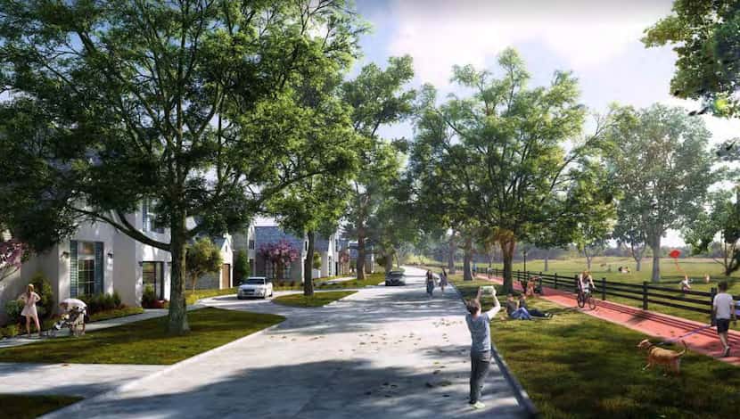 Frisco's 2,500-acre Fields development will include 5,000 single-family homes.