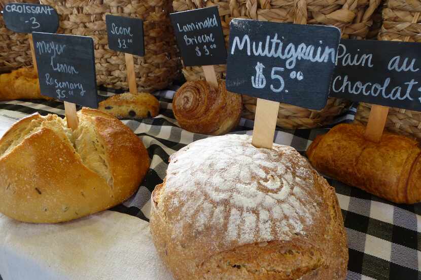 Longtime vendor Village Baking Co. from Dallas brings fresh-baked breads, croissants and...