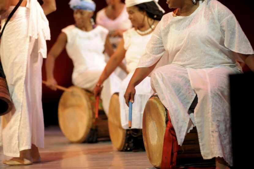 The Bandan Koro drummers will perform as part of DanceAfrica Marketplace on Oct. 6, 2012, at...
