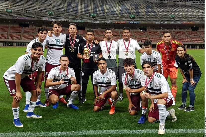 Selección mexicana Sub-17 se consagró en el torneo Niikata de Japón.