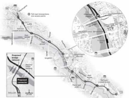  This is how the large-scale version of Trinity Parkway and its interchanges will look when...