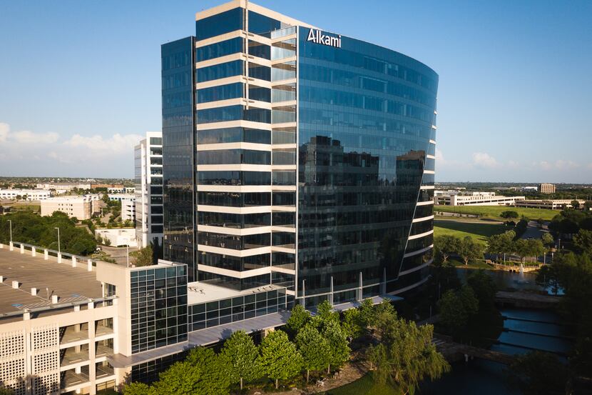 The Plano headquarters of digital banking technology firm Alkami Technology.