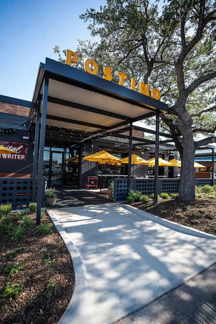 Postino in Addison is at the southeast corner of Belt Line Road and the Dallas North...