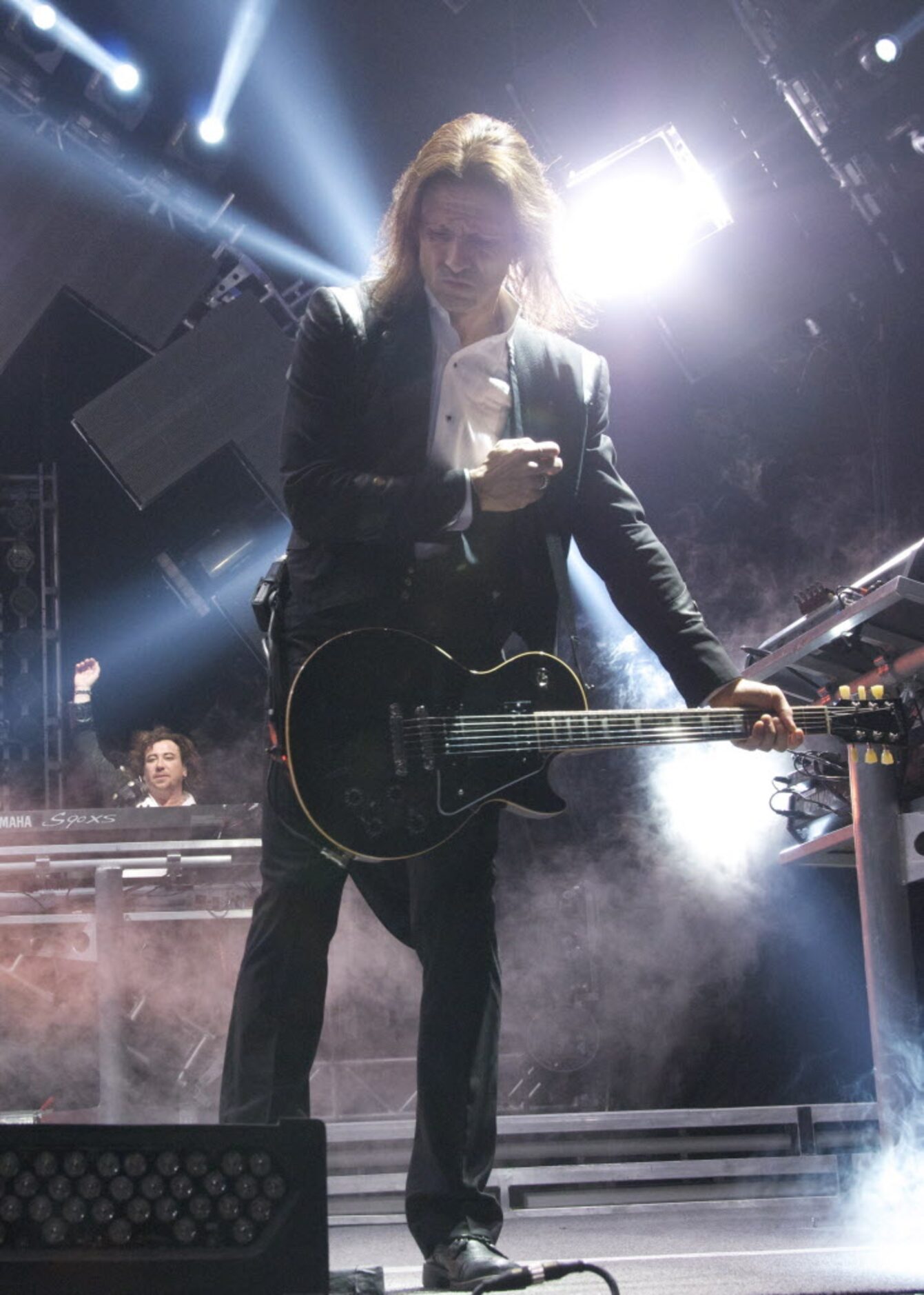 Known for its driving guitar solos, the Trans-Siberian Orchestra performs "Lost Christmas...